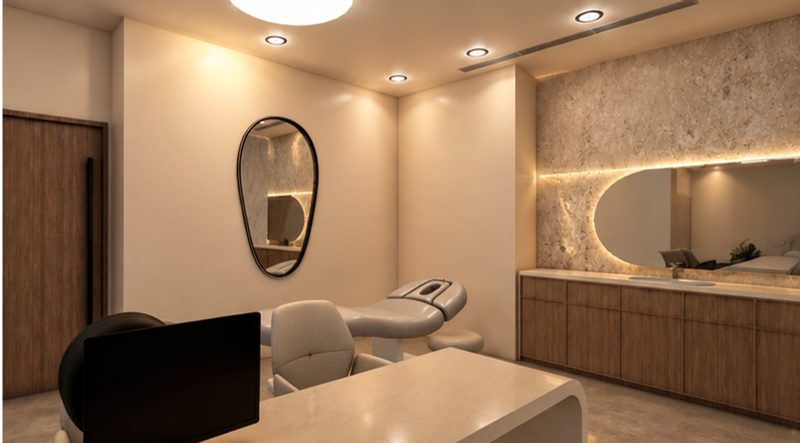 Gynaecology consultation room